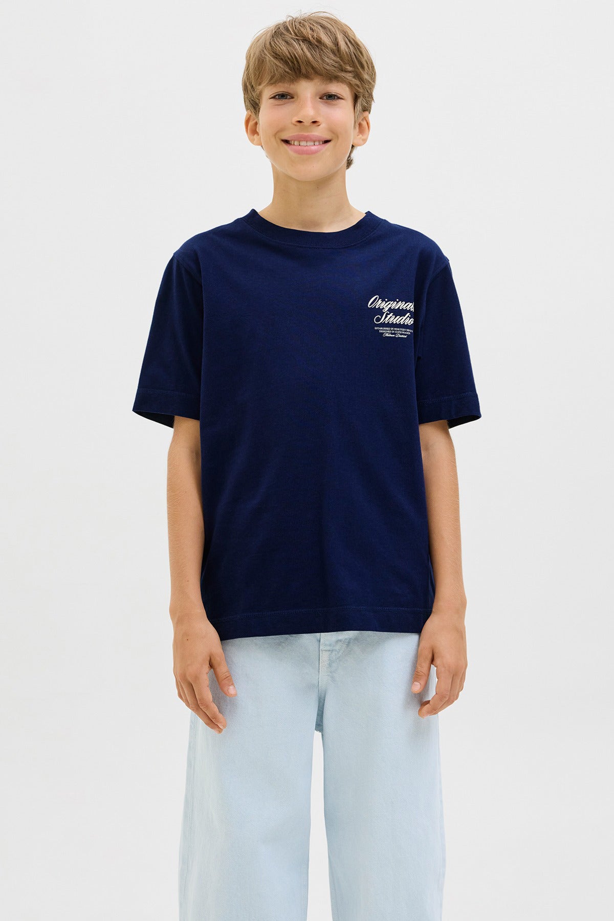 Jack & Jones Junior JORNORREBRO TYPO TEE SS CREW NECK SN JNR