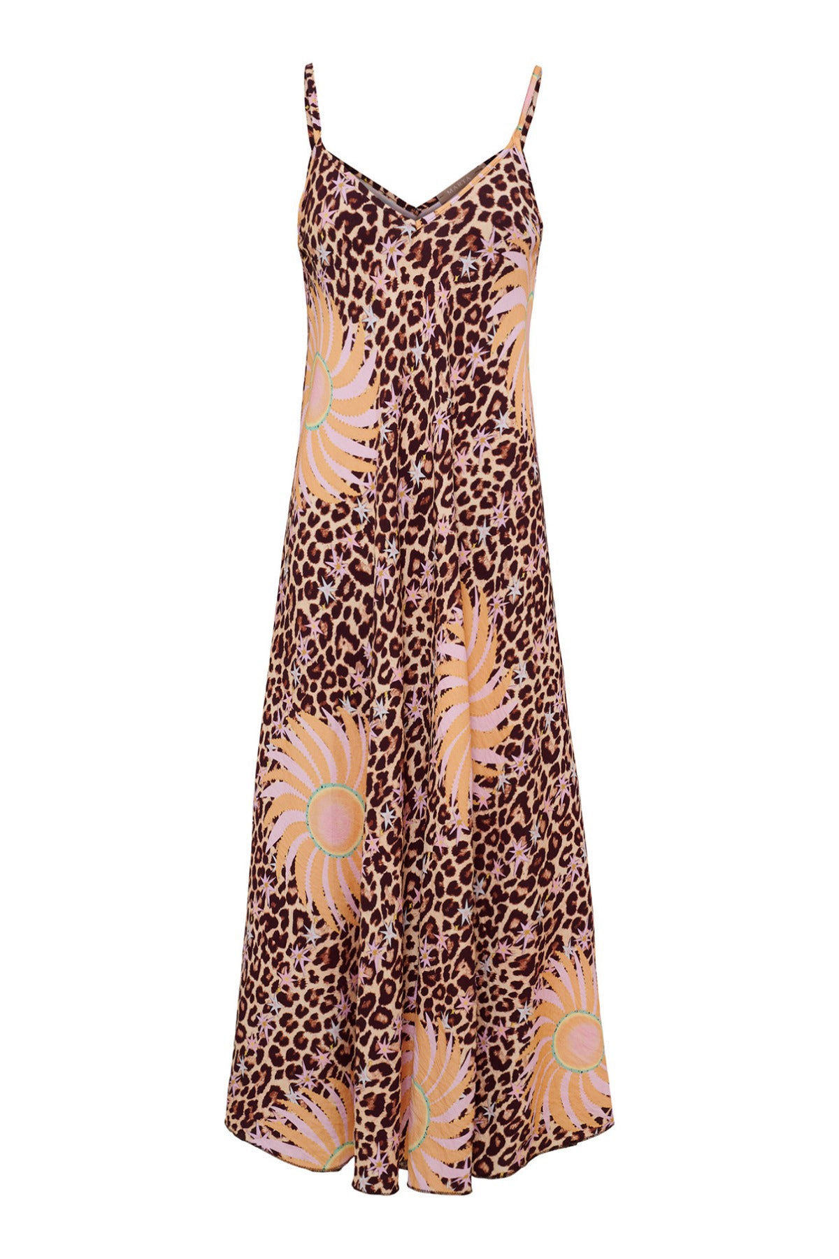 MdcMelina - Stropkjole i leopardprint
