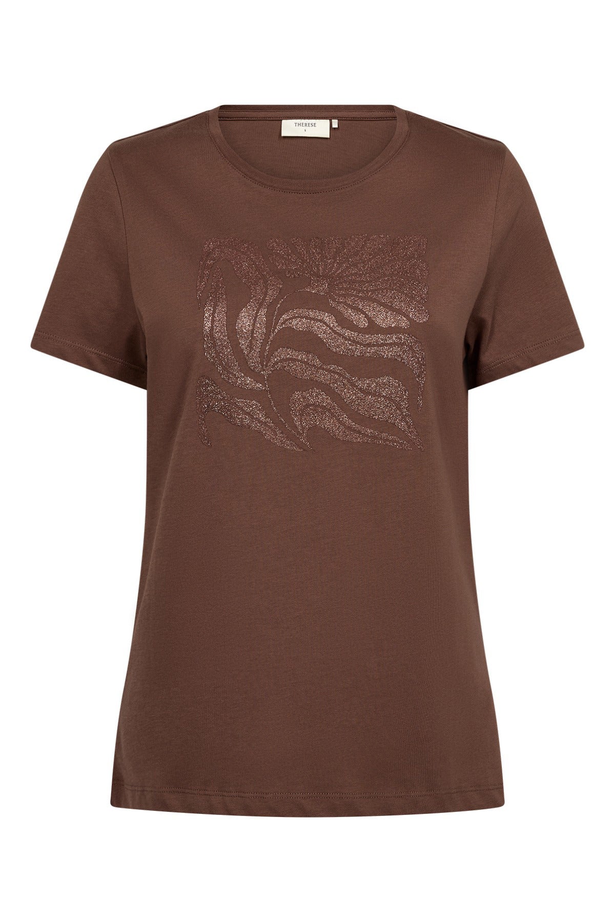 Faith - T-shirt med printdetalje