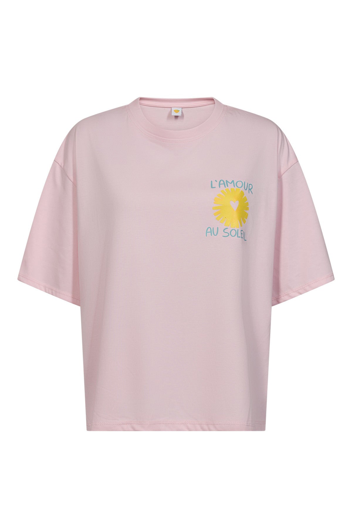 Kortærmet t-shirt med rygprint