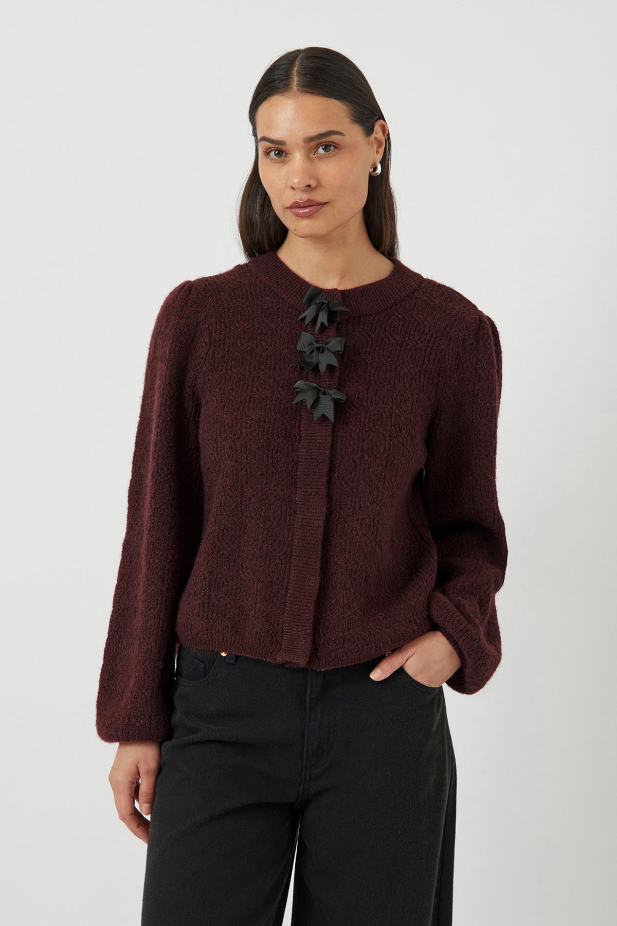 YAS YASBONSA LS KNIT CARDIGAN S.