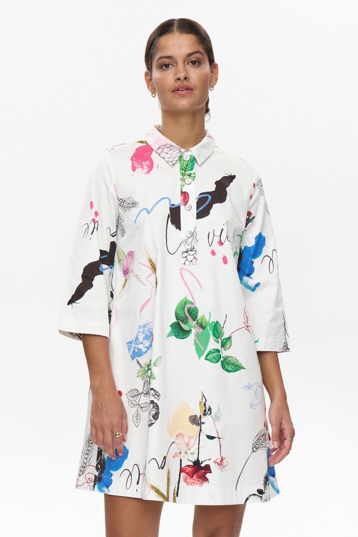 NÜMPH NUSILJA SHIRT DRESS