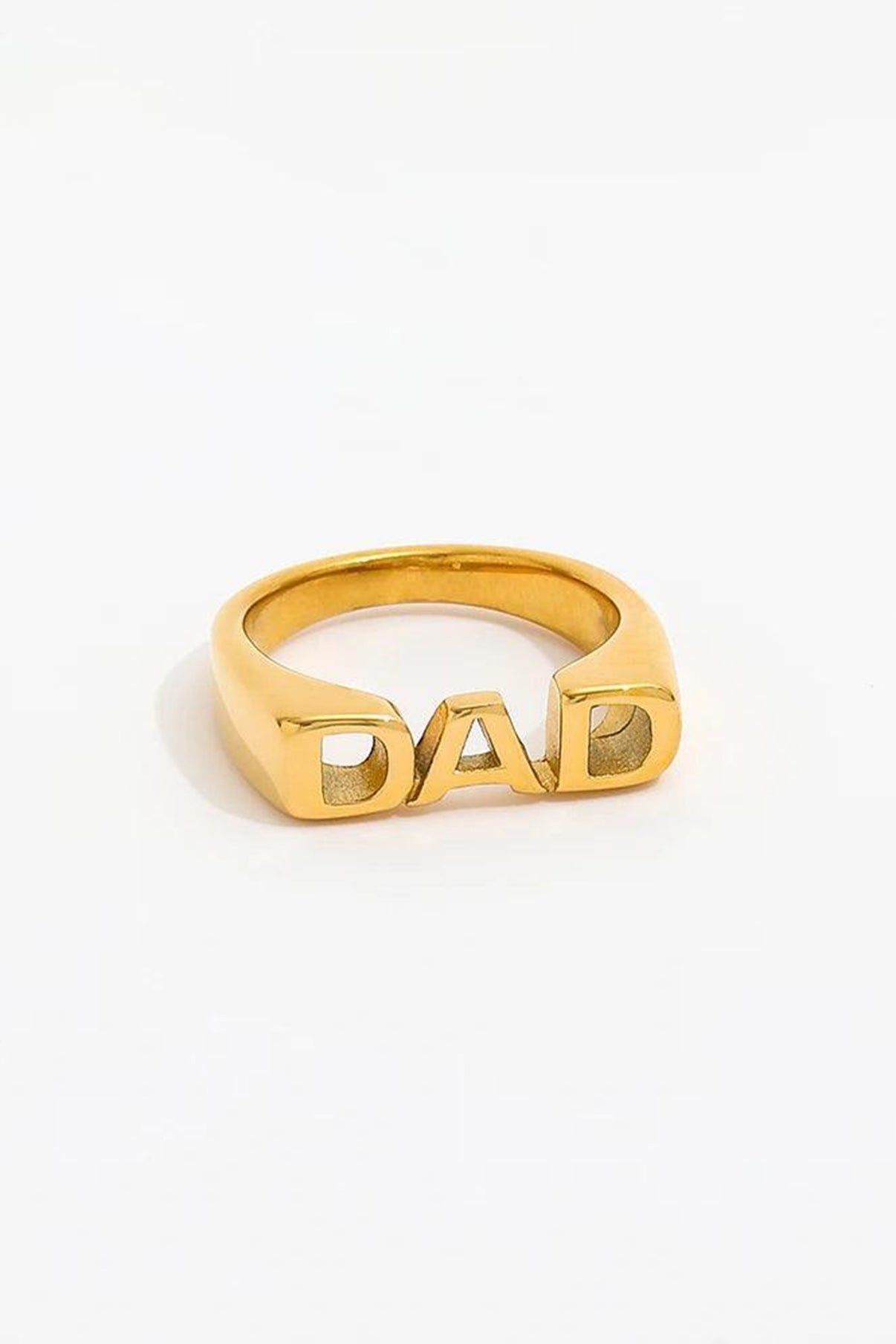muun studios DAD Ring - 18K Gold Plated