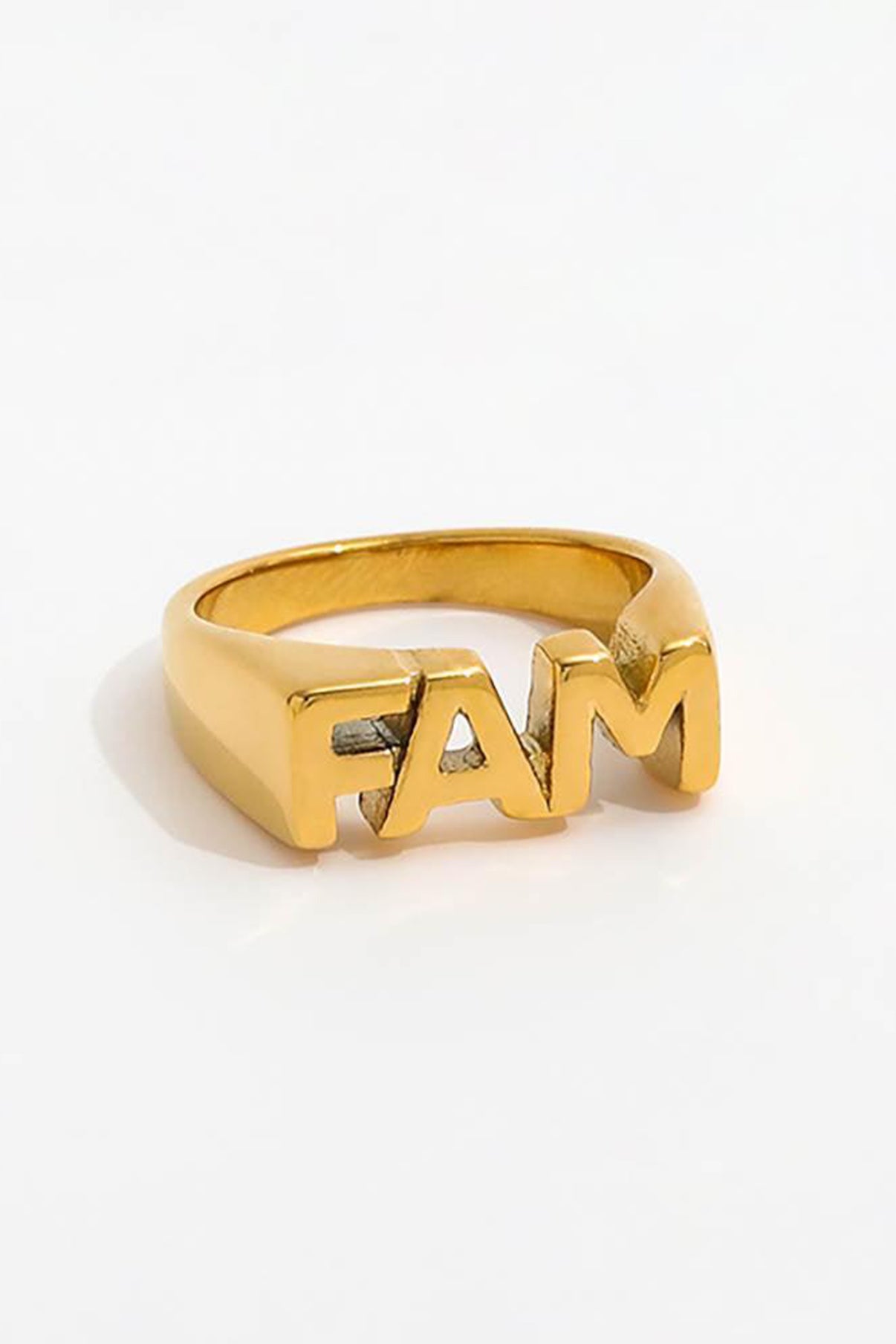 muun studios FAM Ring - 18K Gold Plated