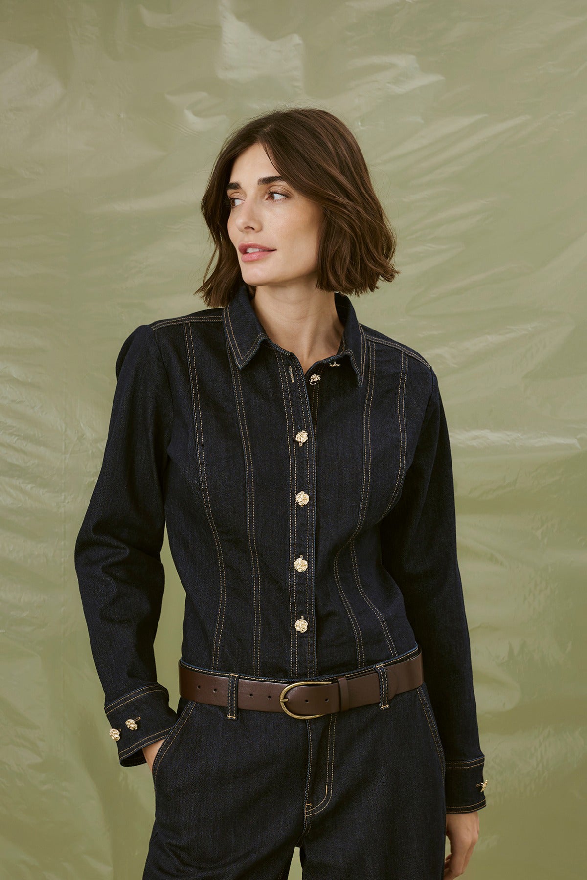 Culture CUbobbie Denim Shirt
