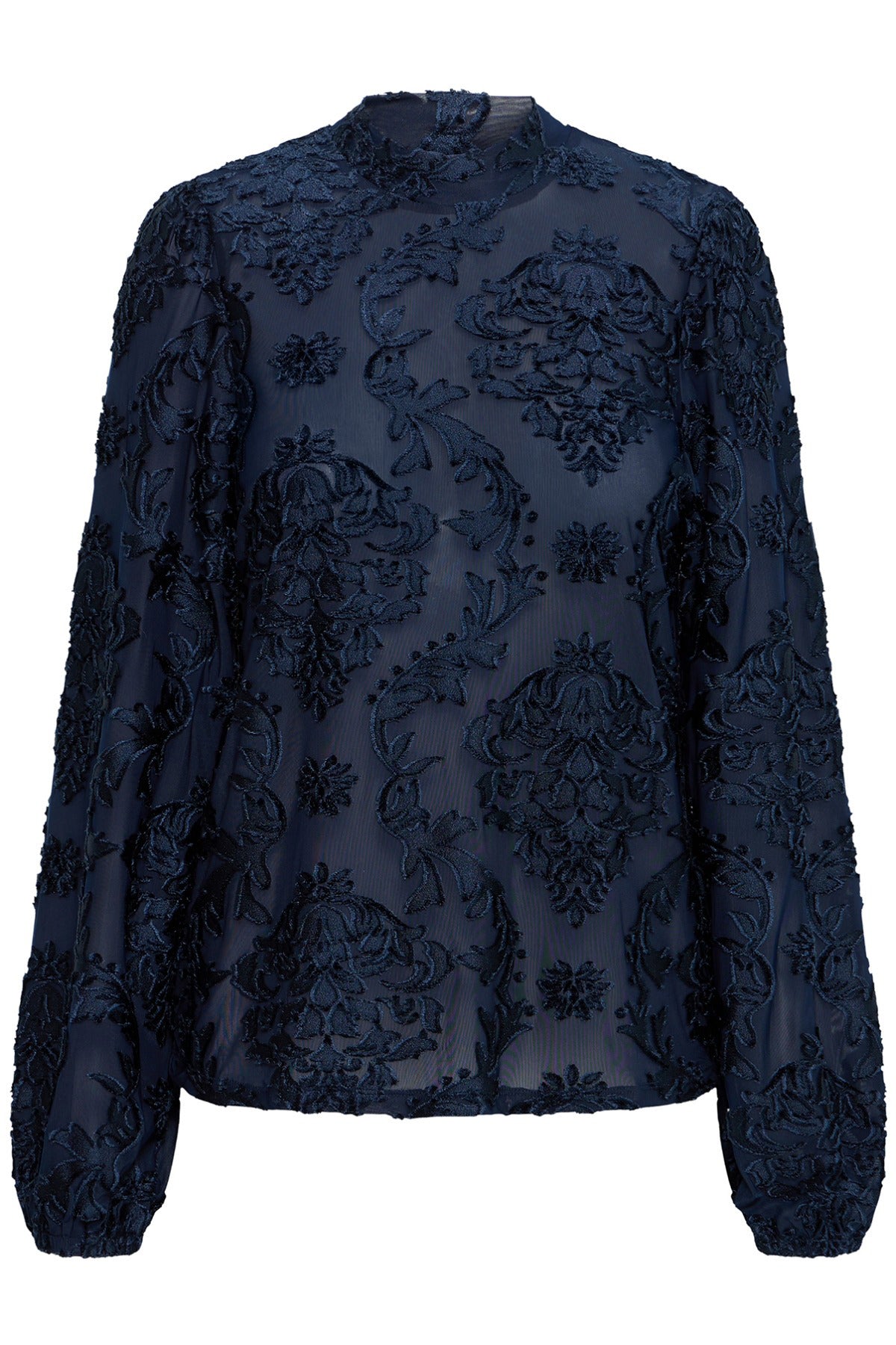 FRARLOWE TEE 1 - Langærmet bluse med broderi