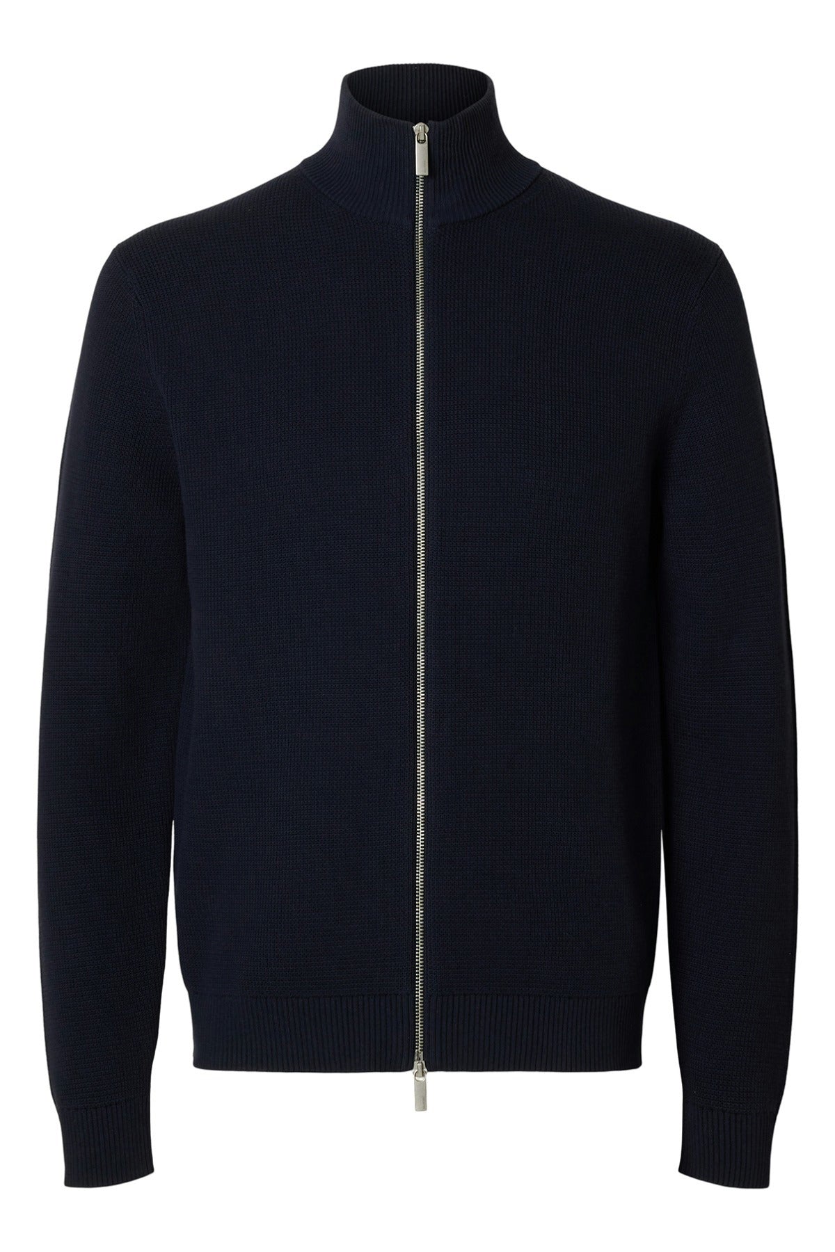 SELECTED HOMME SLHDANE LS KNIT STRUCTURE FULL ZIP NOOS