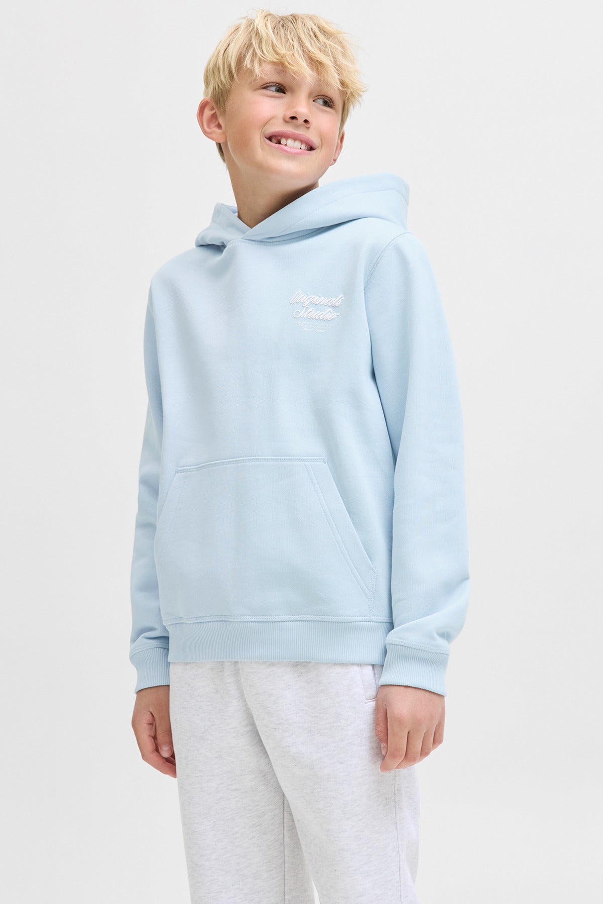 Jack & Jones Junior JORNORREBRO TYPO BACK SWEAT HOOD SN JNR