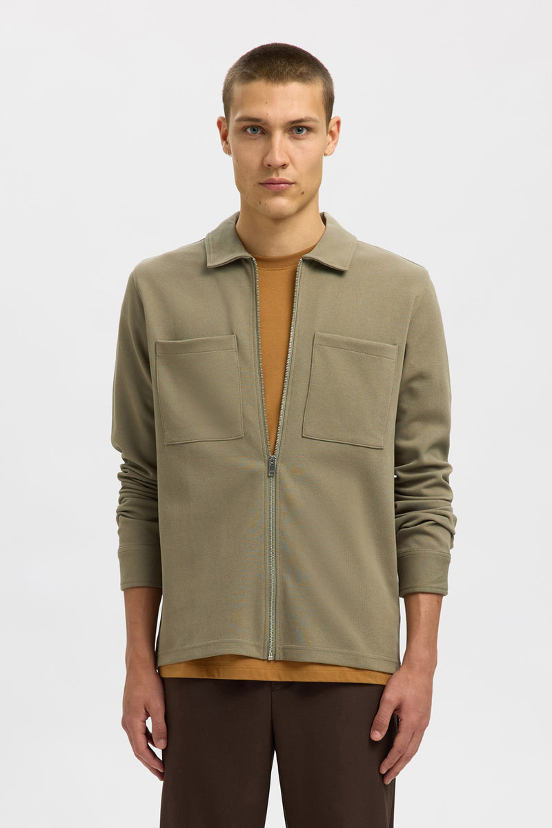 SELECTED HOMME SLHJACKIE SWEAT ZIP JACKET NOOS