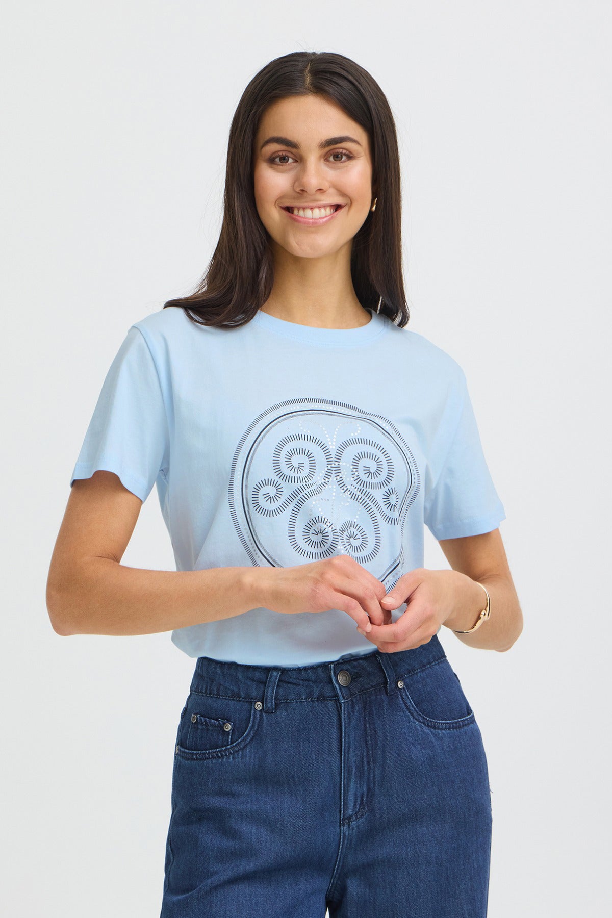 FRARIANA BL 19 - Kortærmet t-shirt med print