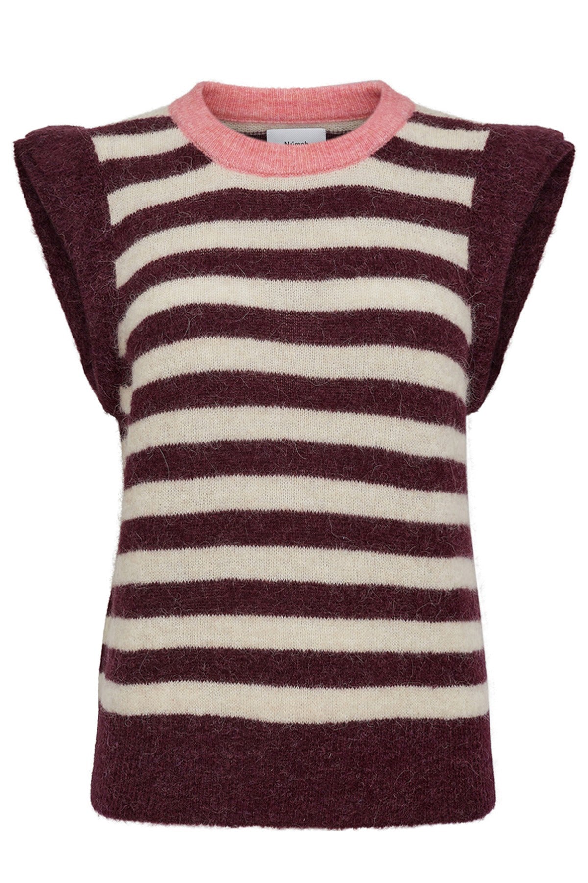 NÜMPH NUCIARA RIETTE STRIPE VEST
