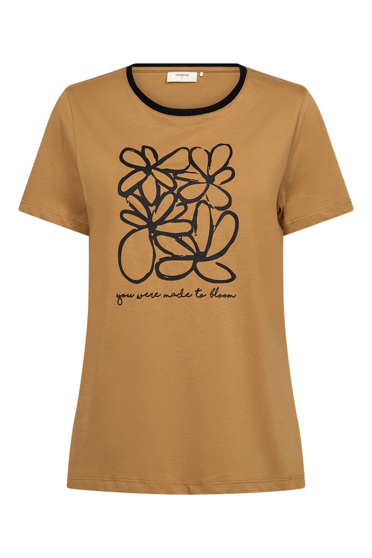 Faith - T-shirt med printdetalje