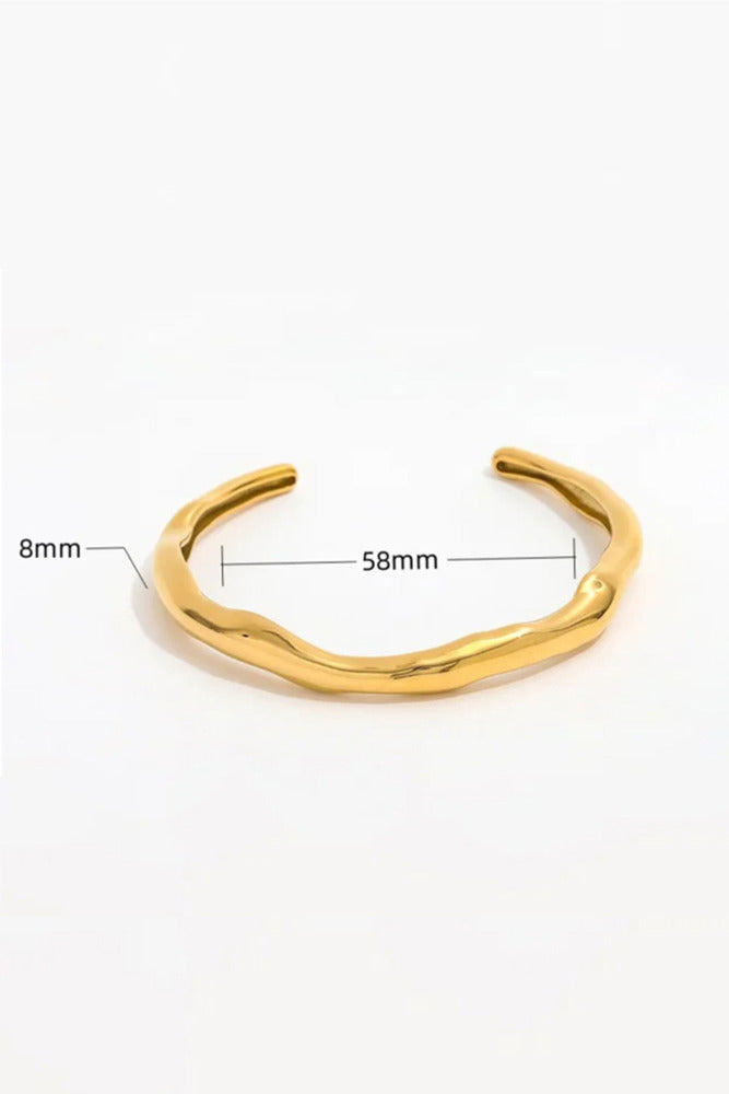 Dream Cuff - Bangle armbånd i guld