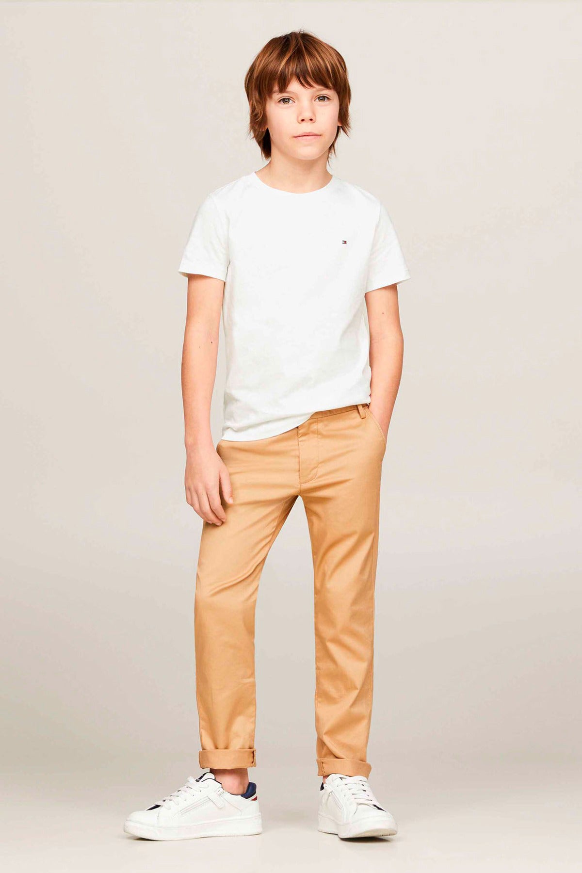 Tommy Hilfiger Boy BOYS BASIC CN KNIT S/S