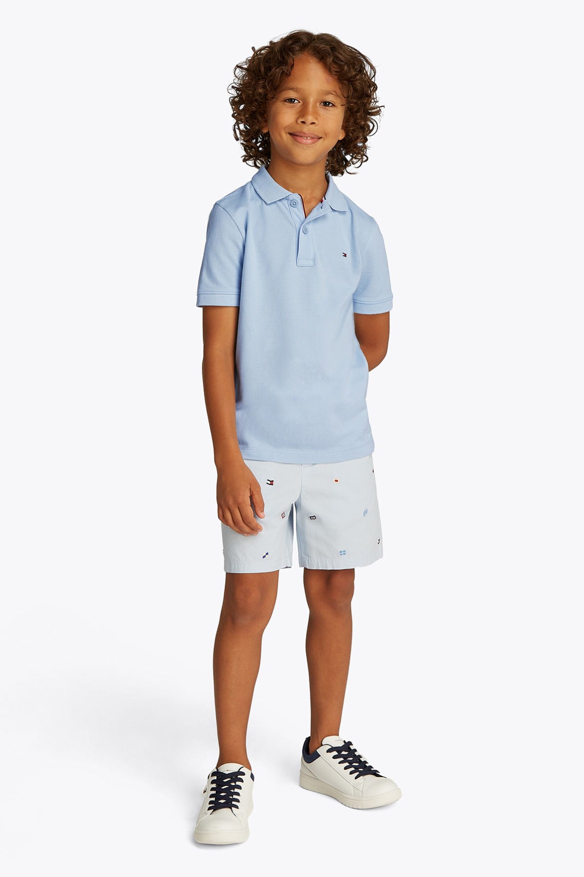 Tommy Hilfiger Boy FLAG POLO SS