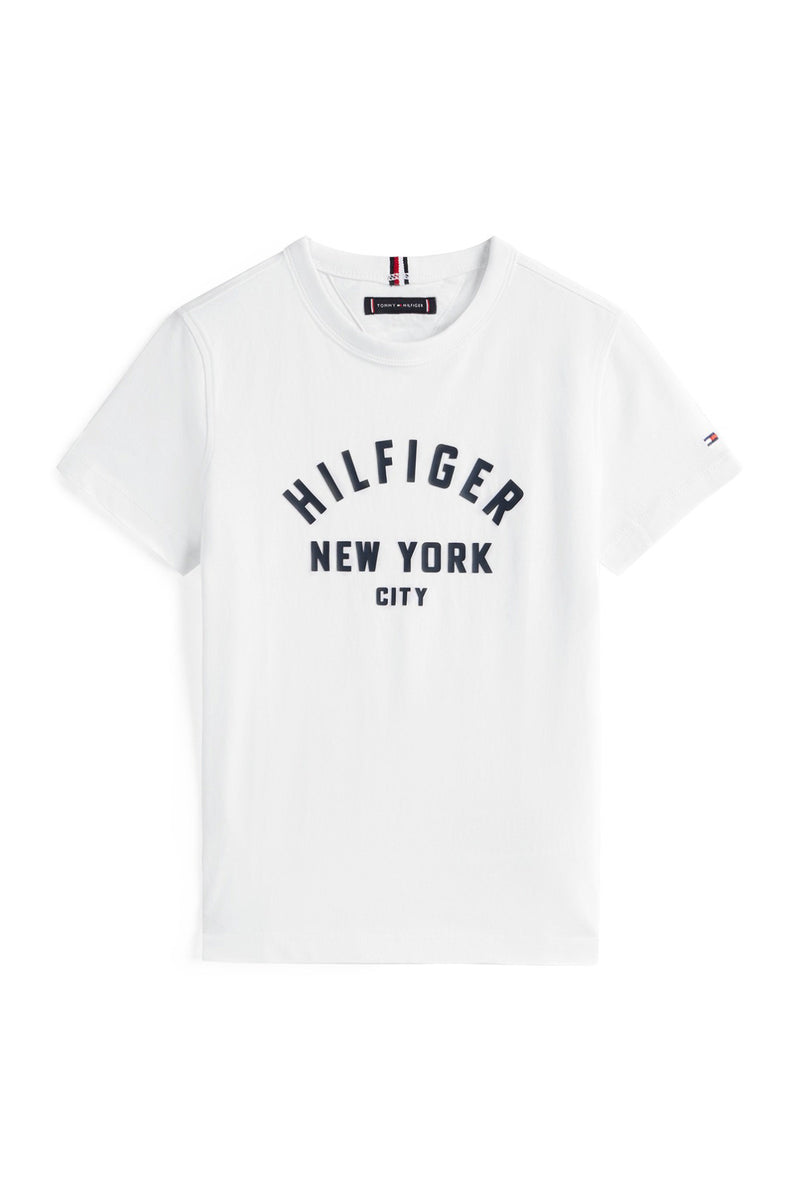 Tommy Hilfiger Boy CURVED HILFIGER GRAPHIC TEE SS