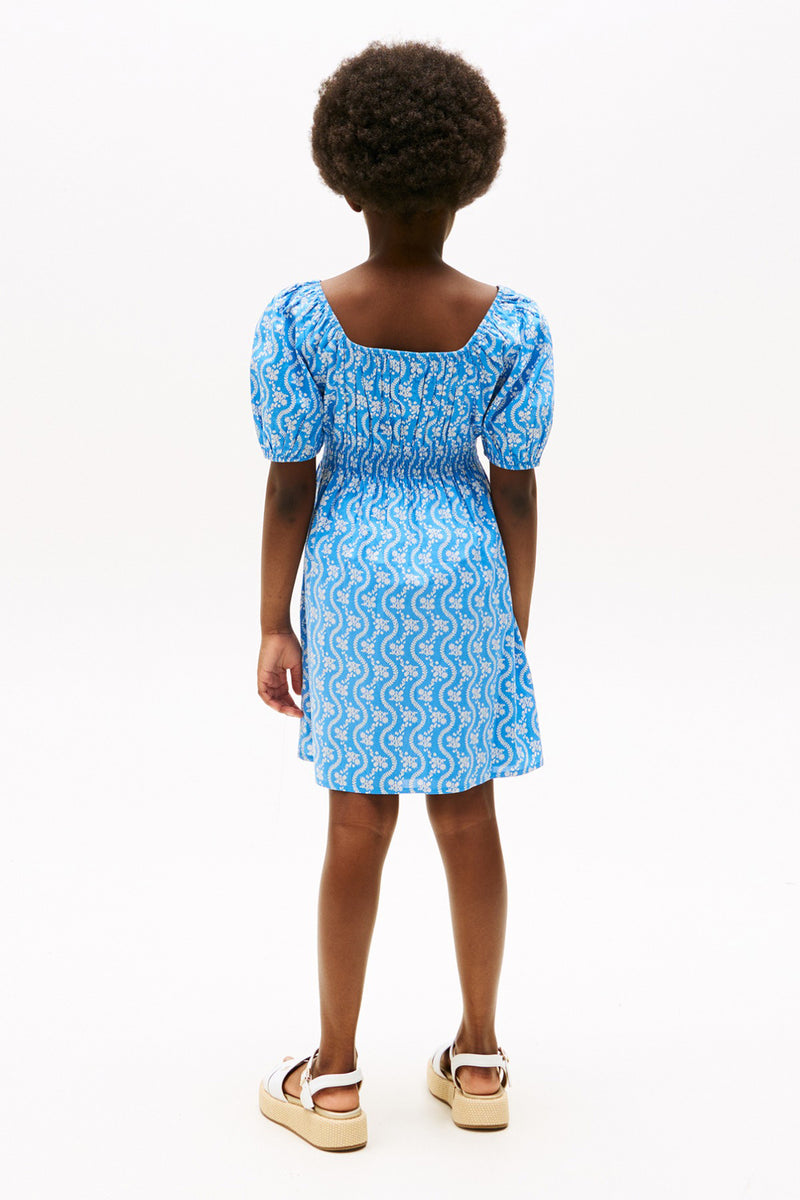 Tommy Hilfiger Girl AOP SMOCK DRESS SS