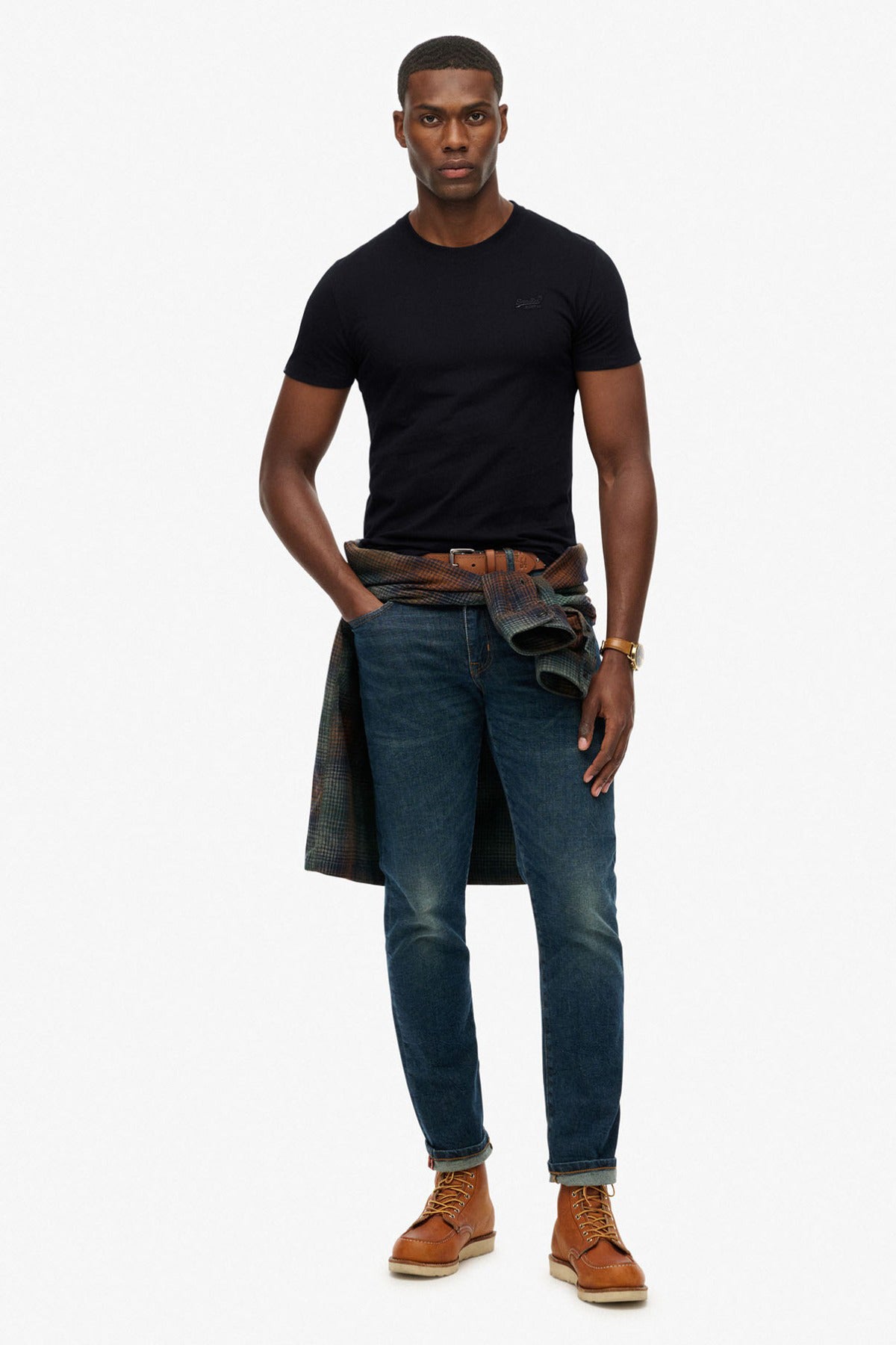 SUPERDRY ESSENTIAL LOGO EMB TEE