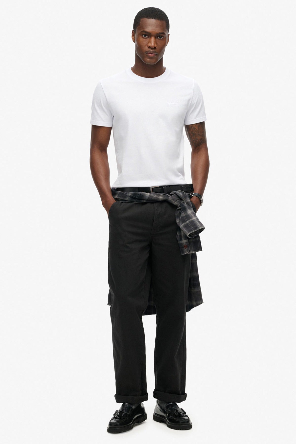 SUPERDRY ESSENTIAL LOGO EMB TEE