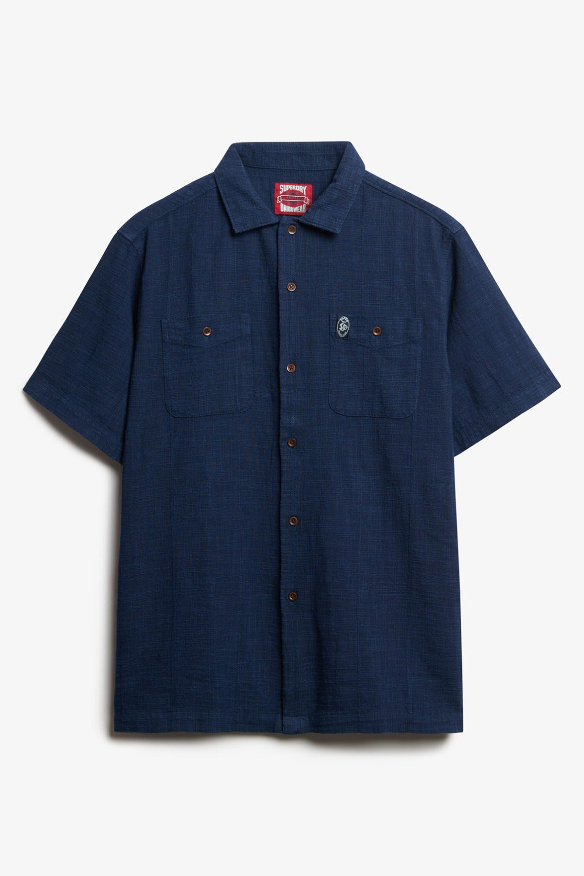 SUPERDRY MERCHANT SS TEXTURED SHIRT