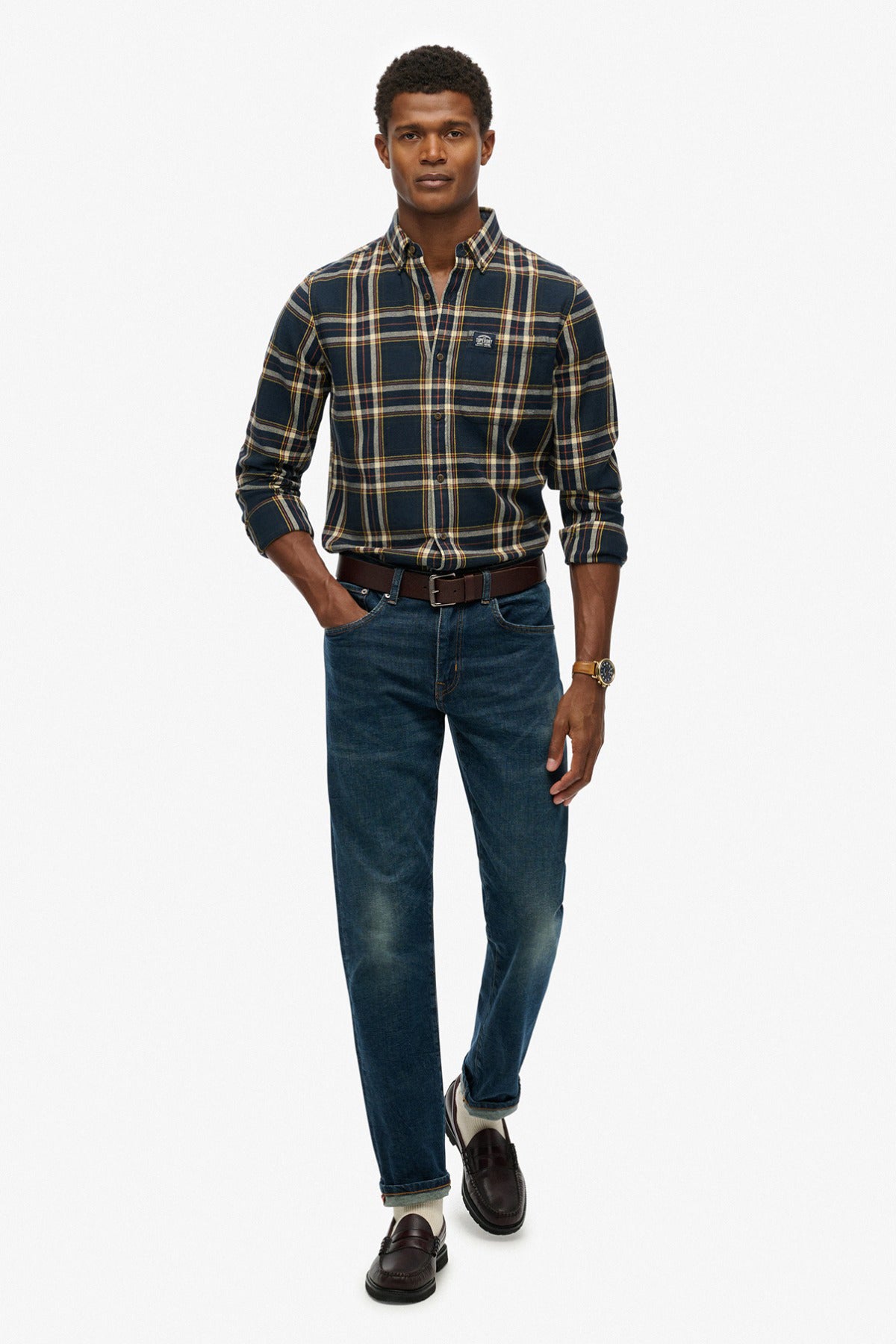 SUPERDRY L/S COTTON LUMBERJACK SHIRT