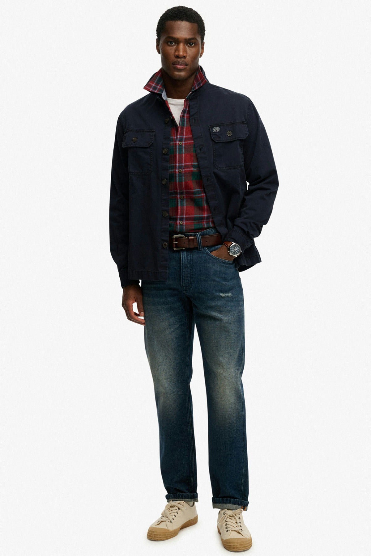 SUPERDRY 2 POCKET OVERSHIRT
