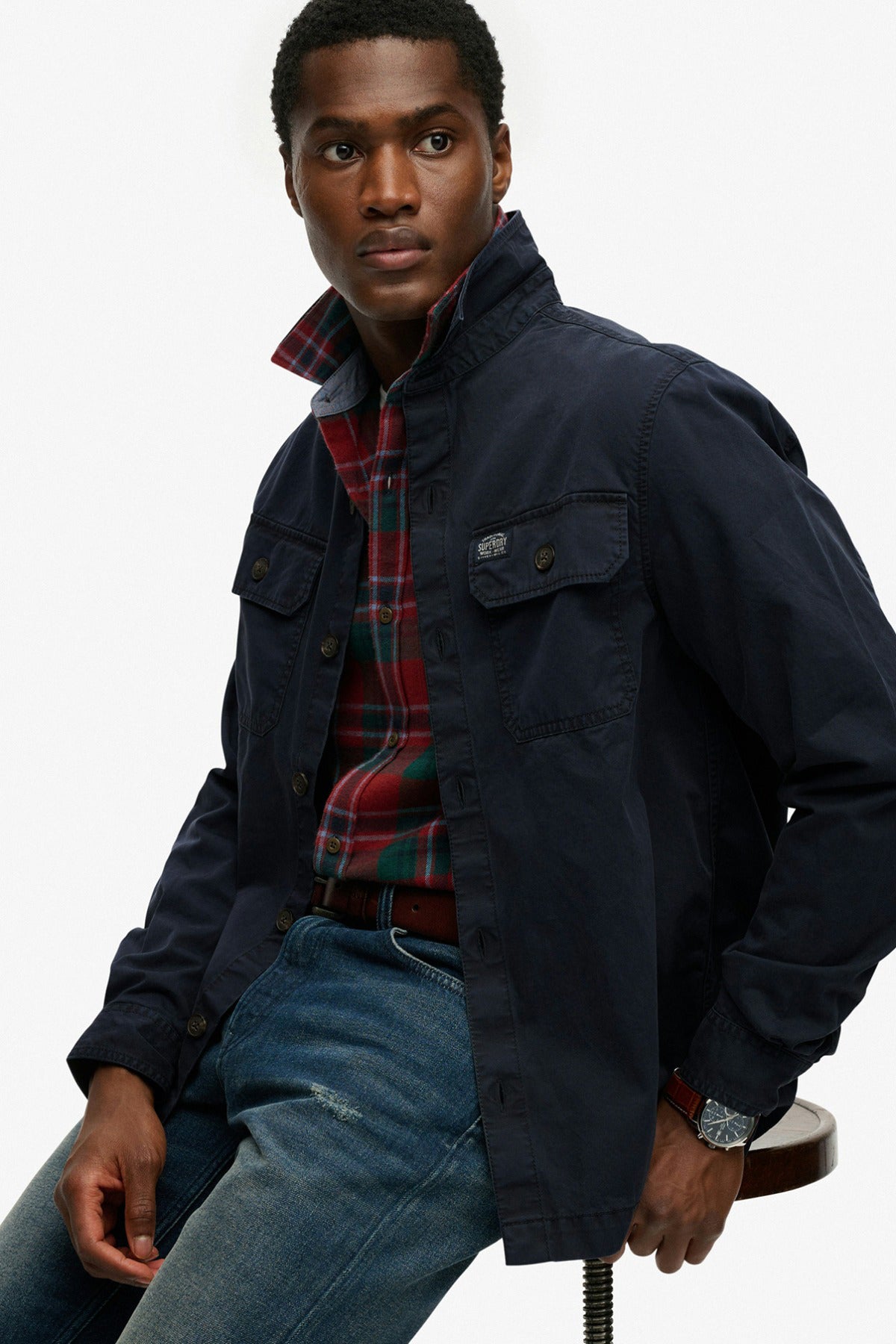 SUPERDRY 2 POCKET OVERSHIRT