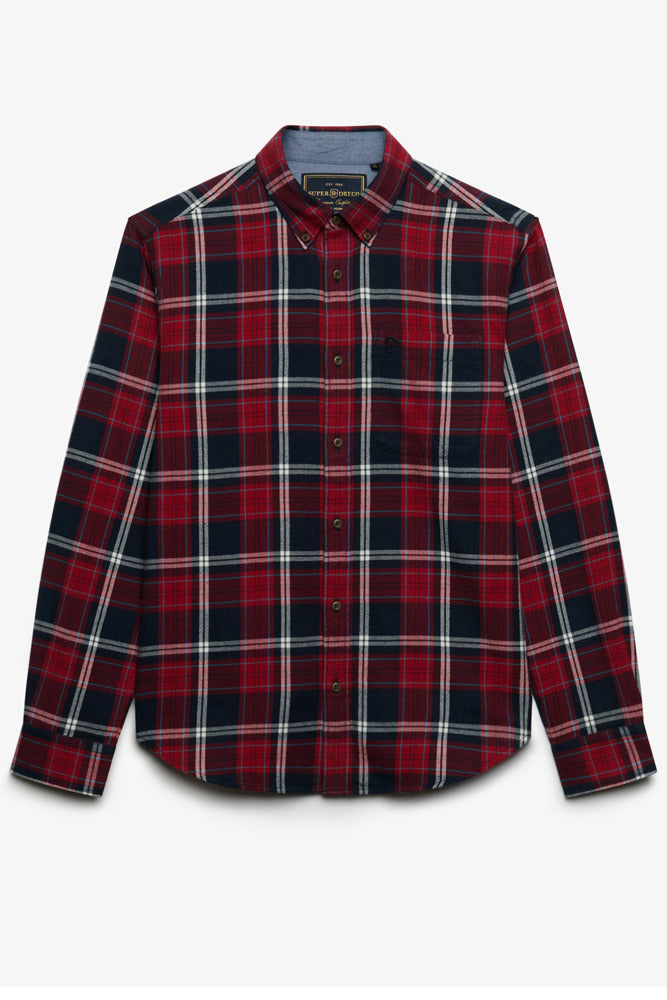 LUMBERJACK - Langærmet skjorte i ternet mønster