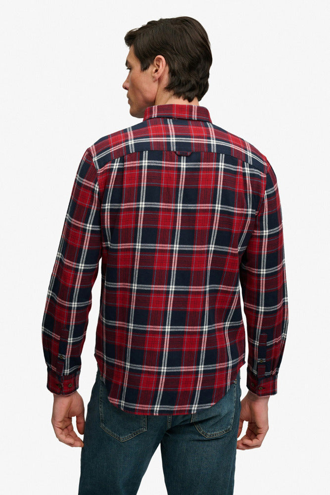 LUMBERJACK - Langærmet skjorte i ternet mønster