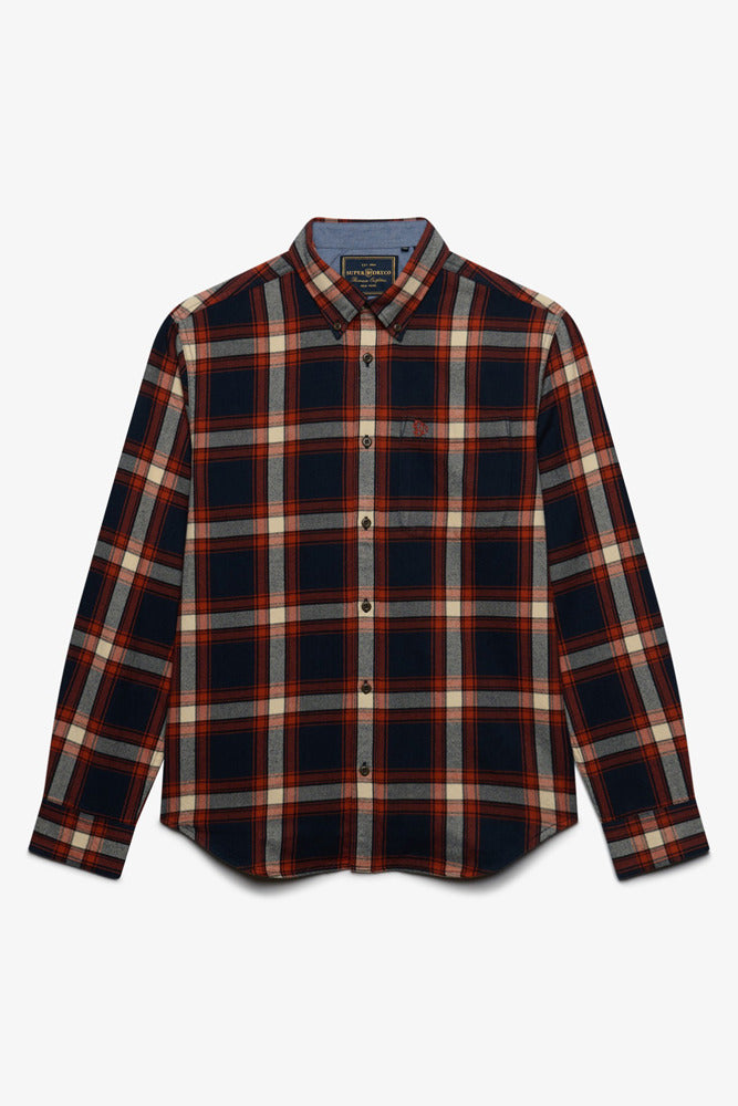 LUMBERJACK - Langærmet skjorte i ternet mønster