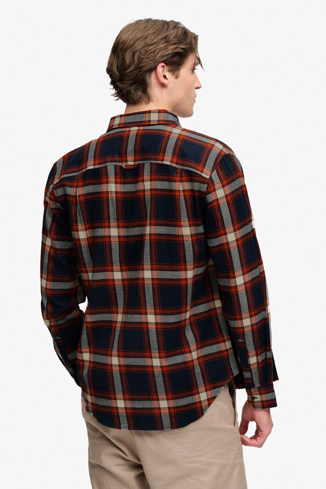 LUMBERJACK - Langærmet skjorte i ternet mønster