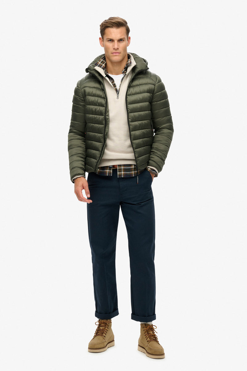 SUPERDRY HOODED FUJI SPORT PADDED JKT