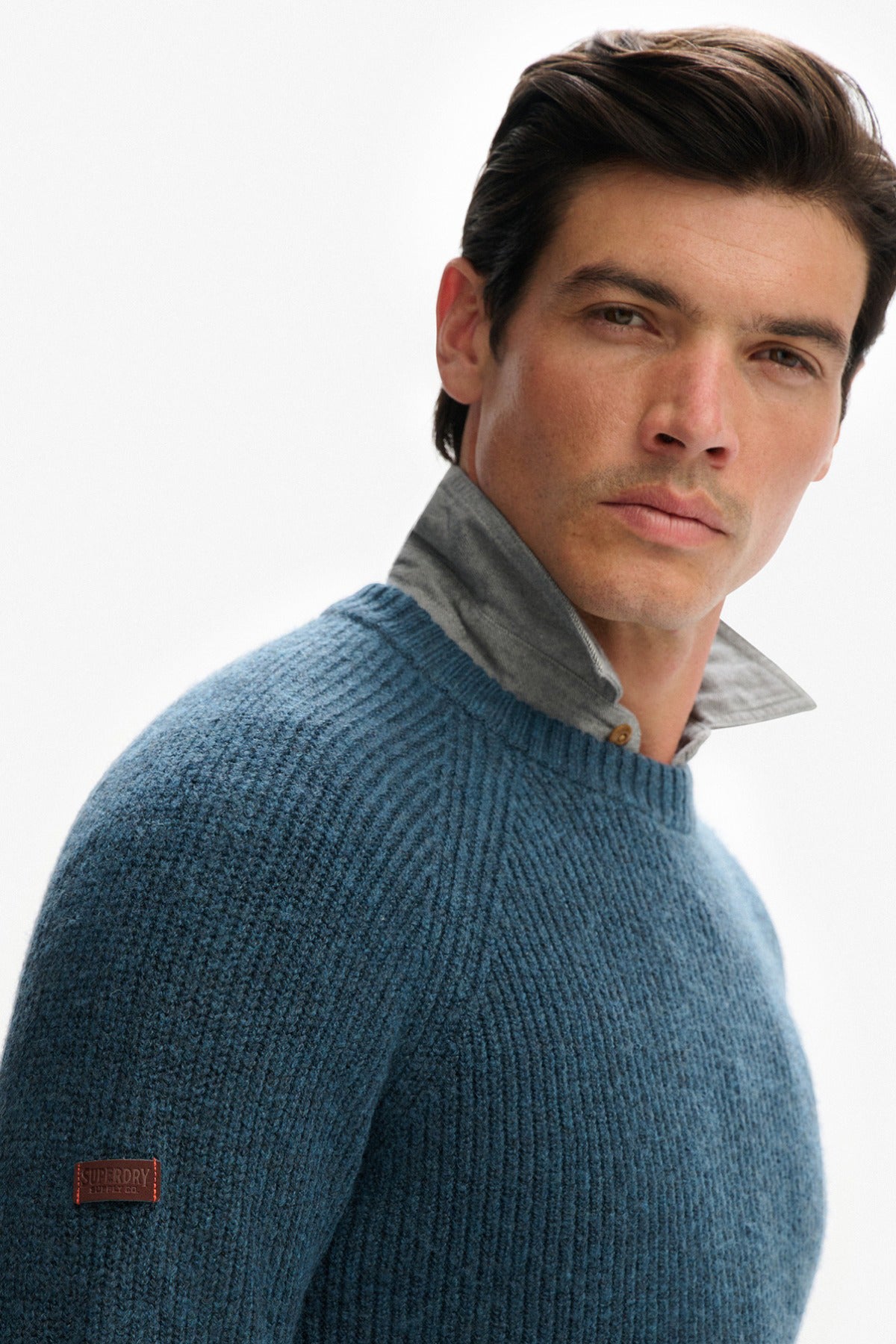 SUPERDRY CHUNKY RAGLAN JUMPER