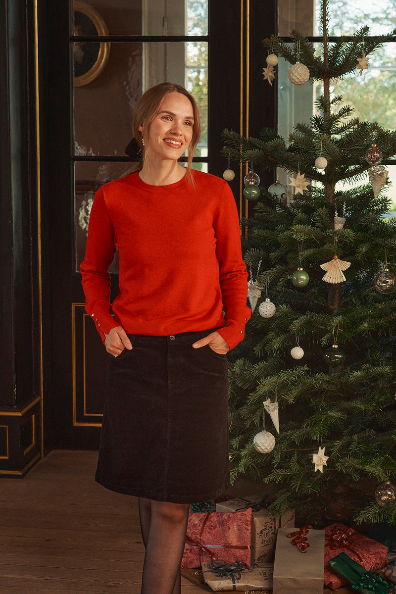 VAKKER NILA nederdel med similisten