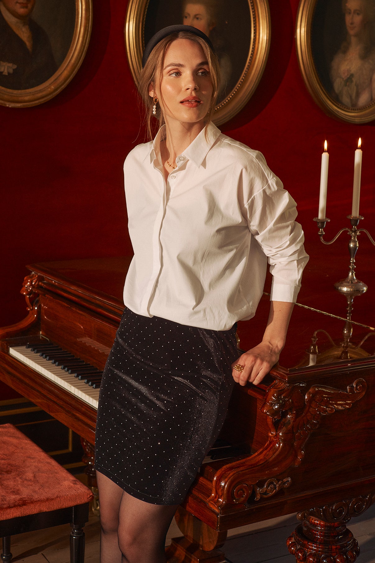 Nila - Nederdel med similisten