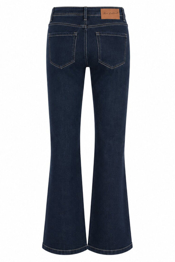 Colette - Højtaljede jeans med trompet pasform