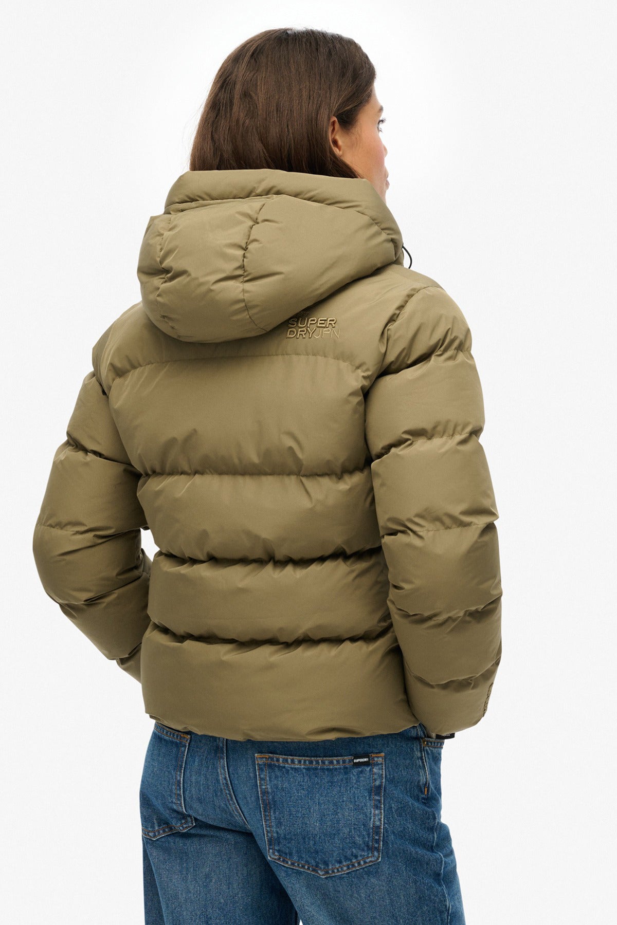 Superdry Dame HOODED SPORTS PUFFER JACKET